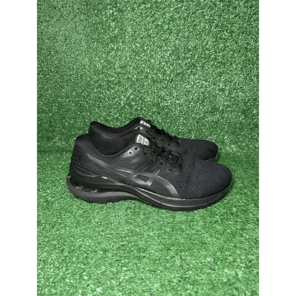 Asics Gel Kayano 28 Womens Size 9.5 Triple Black Running Shoes Athletic Sneakers